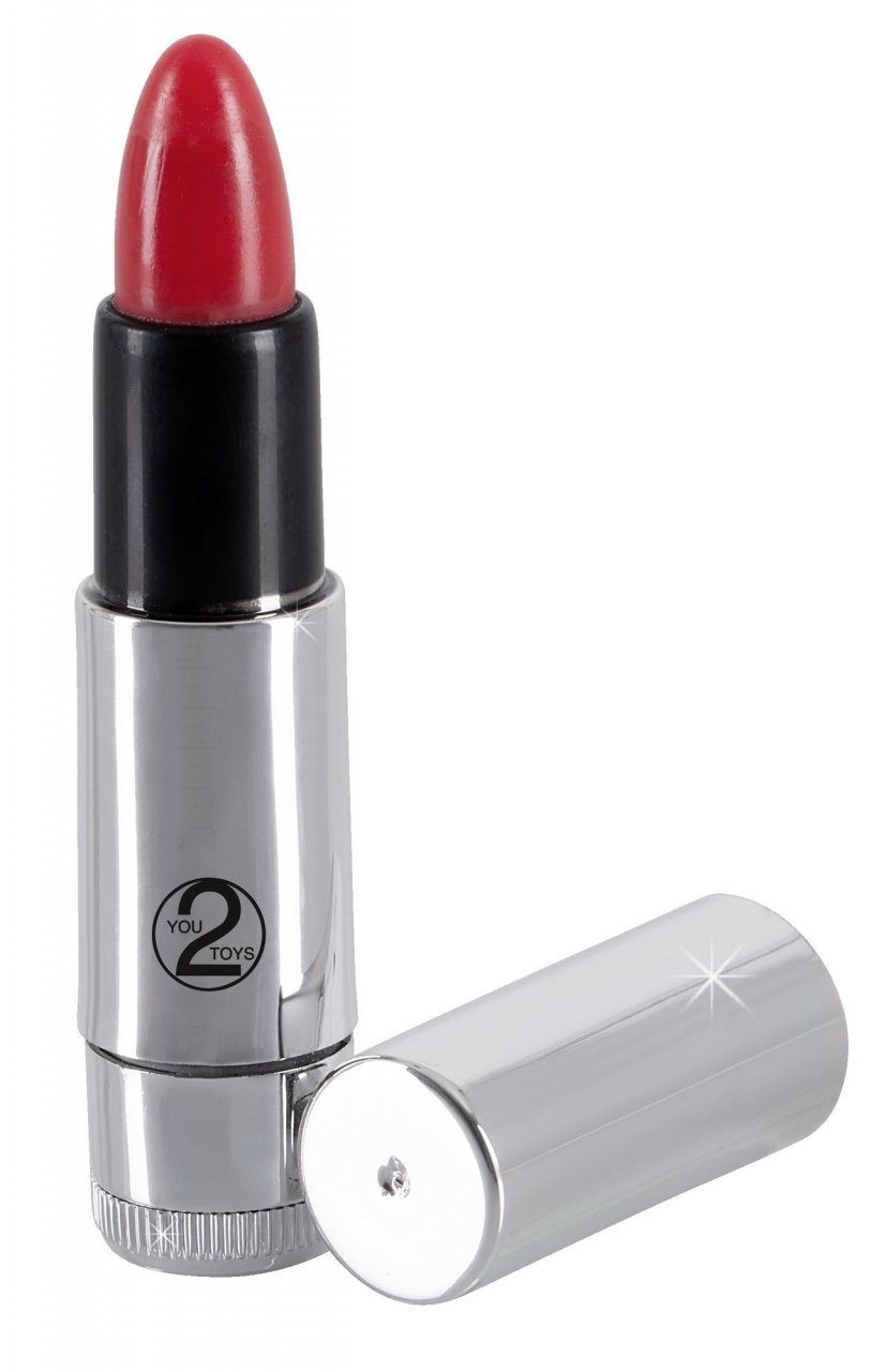 Mini-vibromasseur Kiss me Lipstick