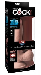 7,5"" Cock triple densité avec billes
