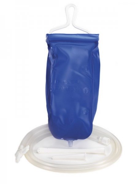 Irrigateur bleu