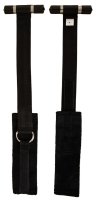 Aperçu: Türfessel-Set – zwei schwarze Türgurte