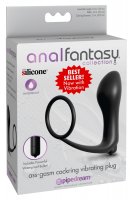 Aperçu: Cockring Ass-Gasm Vibrating Plug