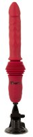 Aperçu: The Banger Double Thrusting Stoßvibrator – Vorderansicht mit Saugfuß