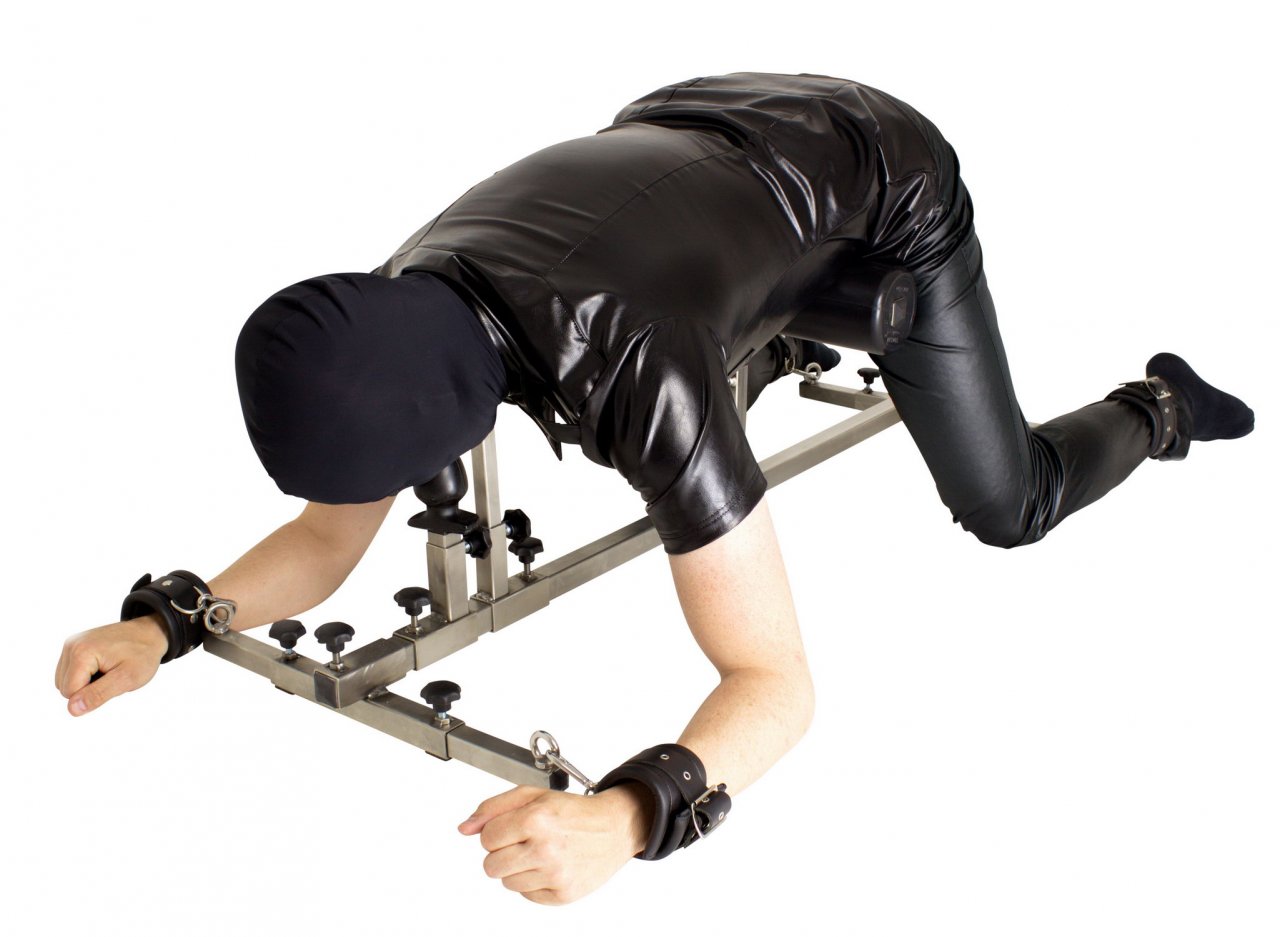 Set complet de piliers de sol BDSM en acier inoxydable