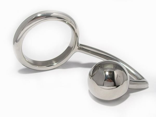 HoleBlocker/ Cockring 55 mm avec Asslock
