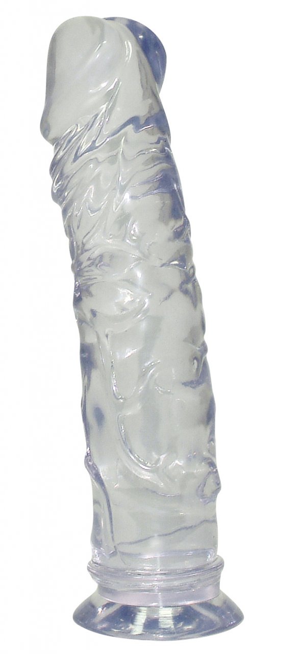 Godemiché Clear Natur - Ø 3,5 x 19,5 cm