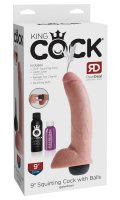 Aperçu: 9&quot;&quot; Cock de squirting avec balles