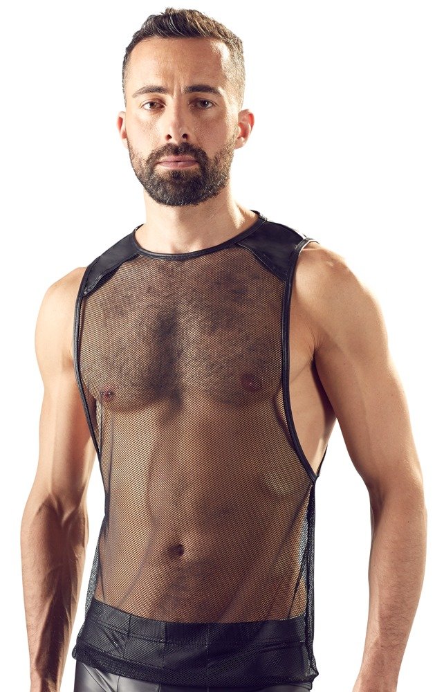 Chemise en filet pour homme