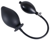 Aperçu:  Aufpumpbarer Analplug True Black