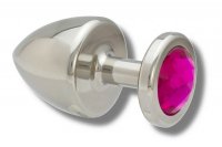 Aperçu: Buttplug Edelstahl 40mm pink
