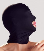 Aperçu:  Elastische Kopfmaske in Schwarz