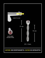 Aperçu: Dilatateur massif avec pierre précieuse