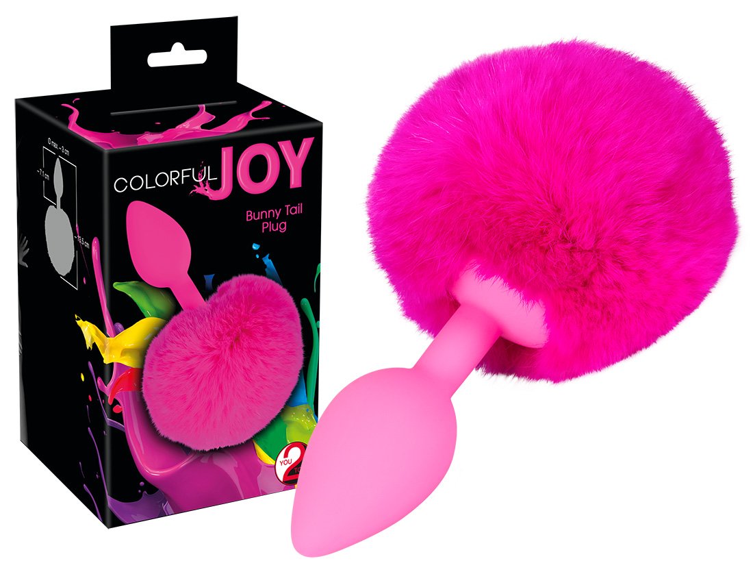 Bouchon de queue de lapin Joy Joy coloré Bouchon de queue de lapin Joy Joy coloré