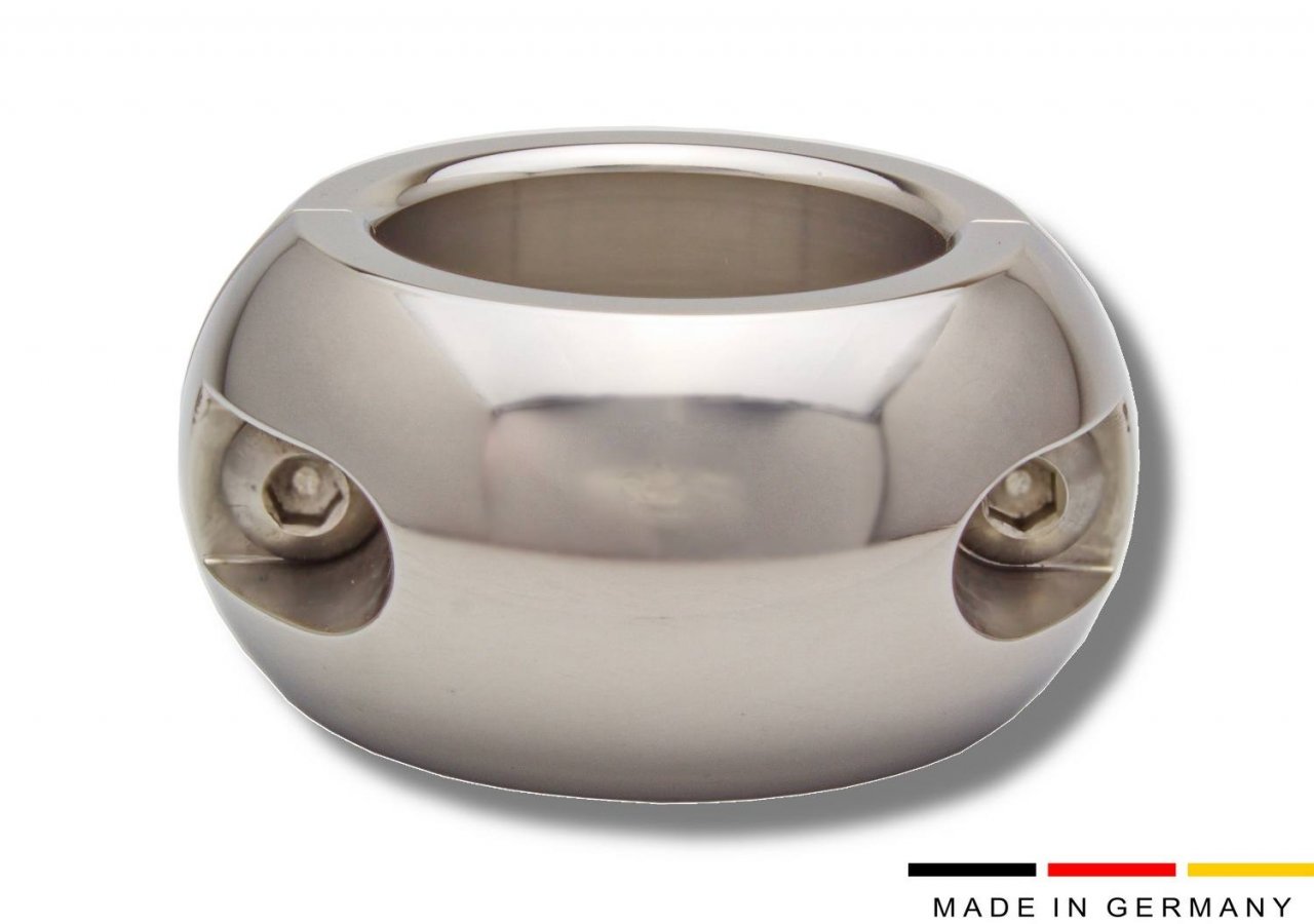 Ballstretcher ovale en acier inoxydable, hauteur 30 mm