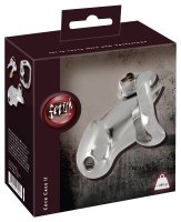 Aperçu: Cock Cage II Edelstahl-Peniskäfig – Produktverpackung