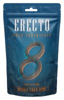 Aperçu: Double anneau pénien extensible en silicone