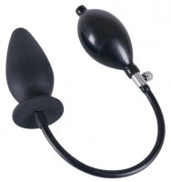 Aperçu:  Aufpumpbarer Analplug True Black
