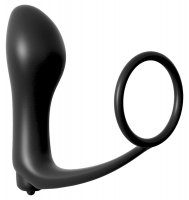 Aperçu: Cockring Ass-Gasm Vibrating Plug