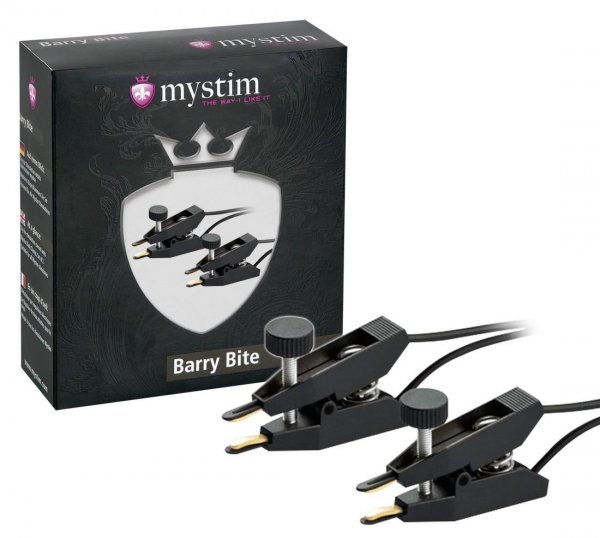 Pinces à mamelons Barry Bite conductrices d'électricité