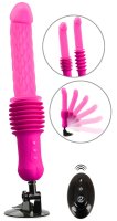 Aperçu: Fickmaschine RC Warming pink – Funktionen und Fernbedienung