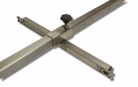 Porte-menottes en acier inoxydable