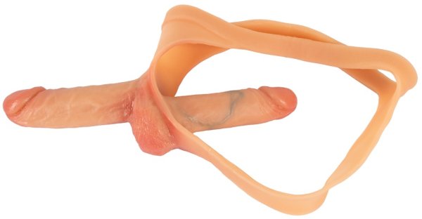 Doppel-Strap-on – Seitenansicht