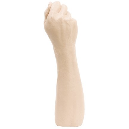 Bras de poing avec poing d'homme