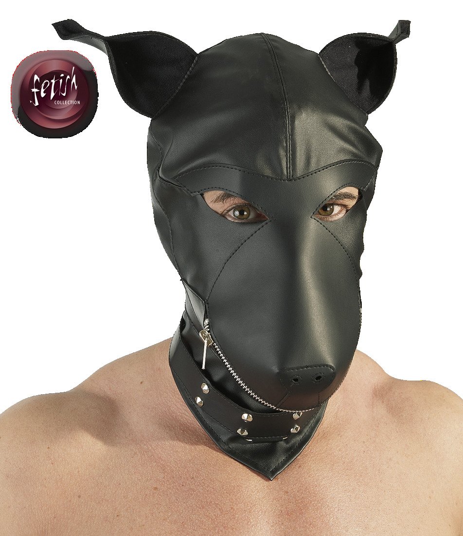 Masque à tête de chien : domination & soumission