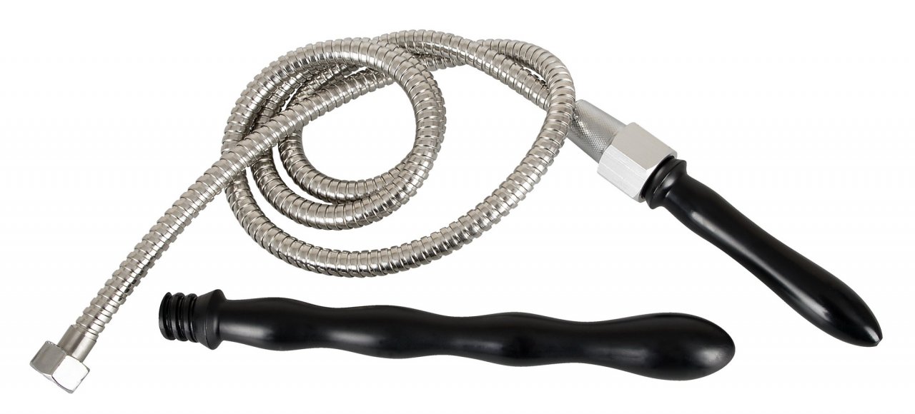 Douche intime avec tuyau de douche et deux accessoires