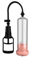 Aperçu: Pompe à pénis transparente avec échelle de mesure de Steeltoyz