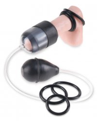 Pompe à gland Suck N' Stroke - Pour une stimulation intense de la pointe du pénis