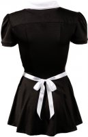 Aperçu: Hausmädchen Kostüm schwarzes Minikleid
