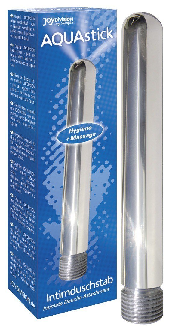 Une douche intime en aluminium, hygiéniquement propre Une douche intime en aluminium, hygiéniquement propre