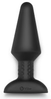 Aperçu: Analvibrator Rimming XL schwarz – Vorderansicht mit breiter Basis