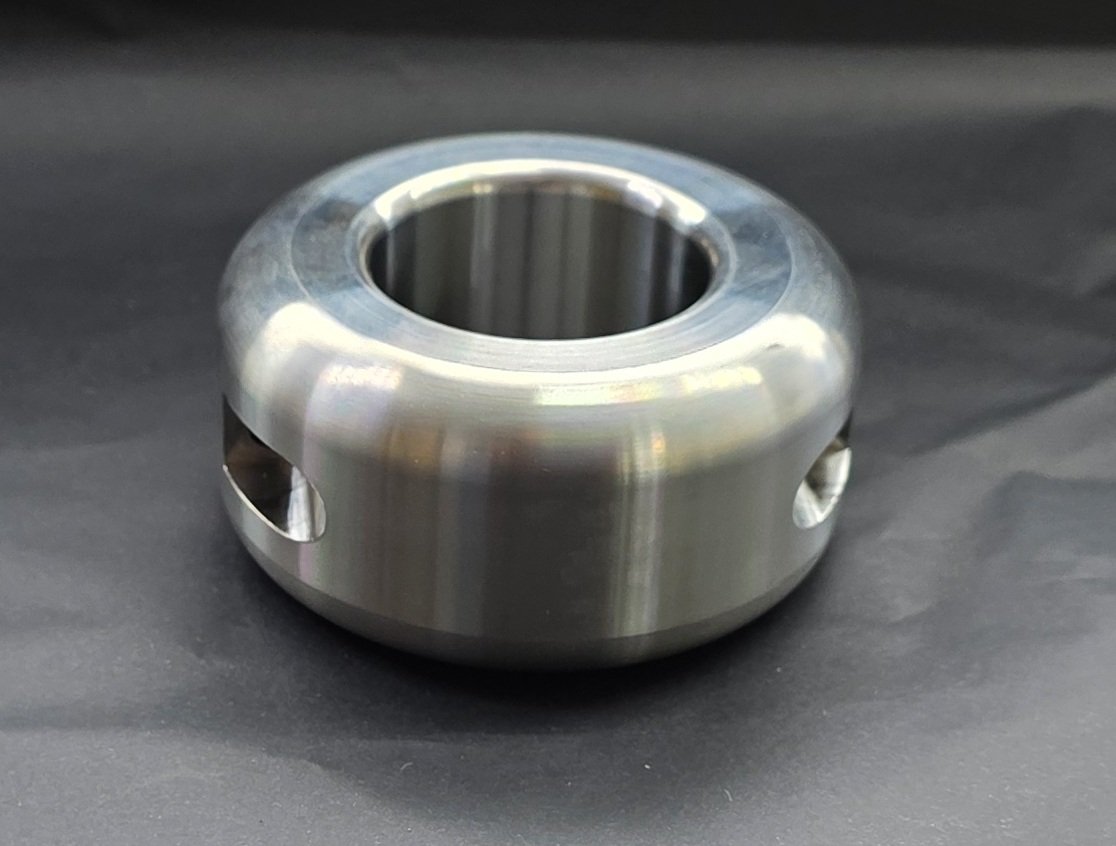 Acier inoxydable Ballstretcher Hauteur:40 Diamètre intérieur : 40 mm Poids:1 kg