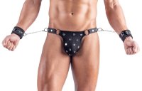Aperçu: Riostring mit Soft-Handfesseln – Vorderansicht