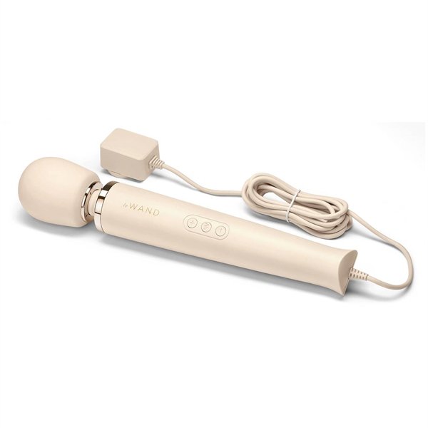 Le Wand Plug-In Massager - Crème Le Wand Plug-In Massager - Crème