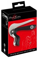 Aperçu: Bad Kitty Vibro-Spekulum mit LED – Produktverpackung