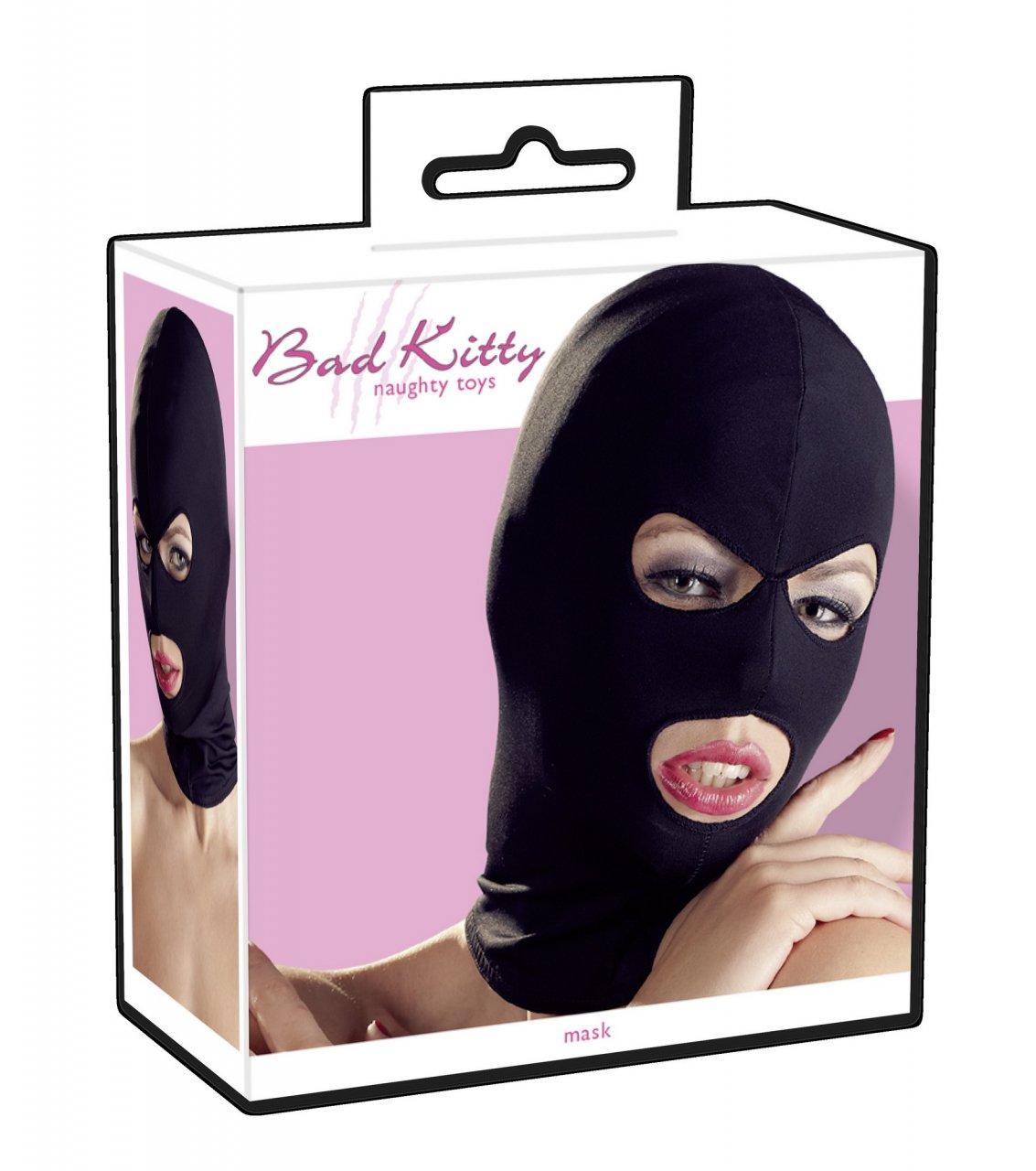 Masque de tête noir et élastique