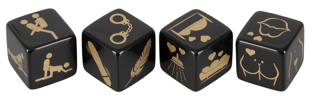 Set érotique de 4 cubes pour couples