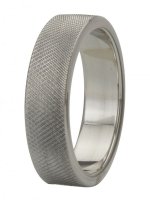 Aperçu: Cockring aus Edelstahl 15 mm breit geriffelt