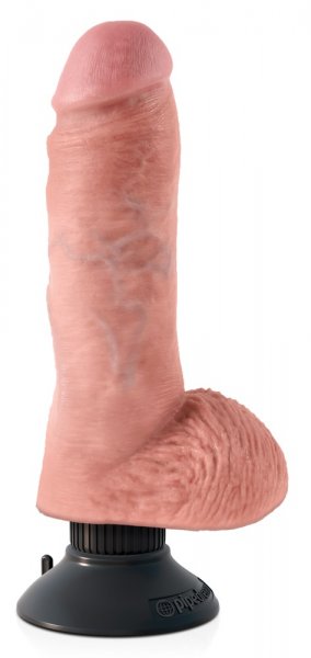 8&quot;&quot; Cock vibrant avec boules