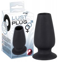 Aperçu: Der Anal Tunnel Plug Lust das EinsteigermodellSchwarzer Tunnel-Plug für Beginner Ø 3 cm