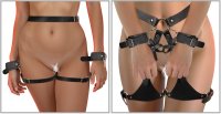 Aperçu: Bad Kitty Harness mit Fesseln