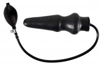 Aperçu: Gonflable Plug Anal en latex noir