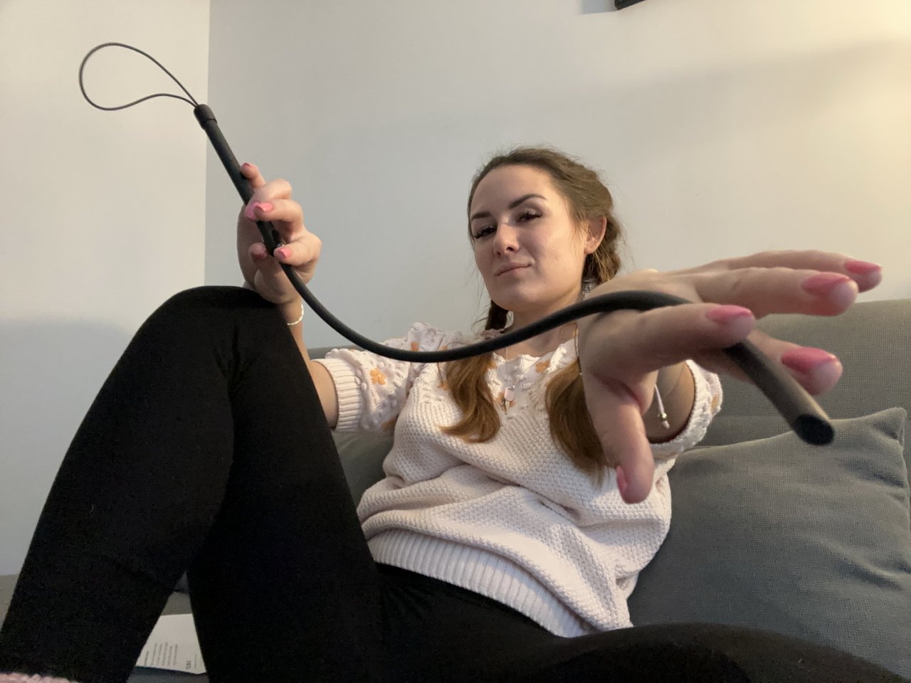 Fouet de frappe, caoutchouc 47 cm