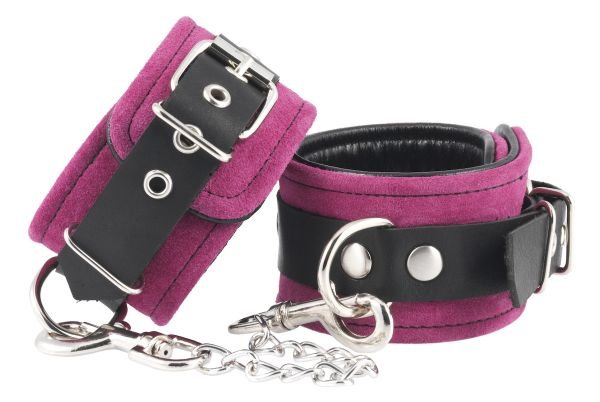 Cuissardes roses en velours Cuissardes roses en velours