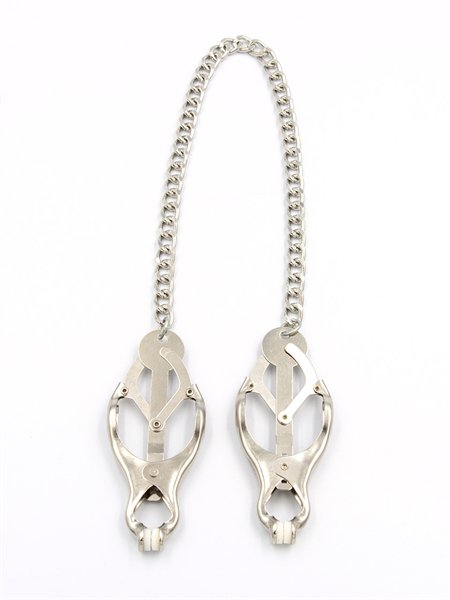 Pince japonais Nippelklemmen avec chaîne