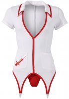 Aperçu: Krankenschwester Kostüm Strapshemd