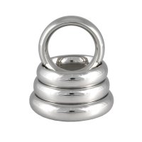 Aperçu: Cockring aus Edelstahl oval