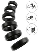 Aperçu: Penisring Set 6 Silikonringe